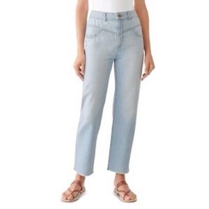 DL1961 Jerry High-Rise Straight Jeans Springdale Size 26 NWT